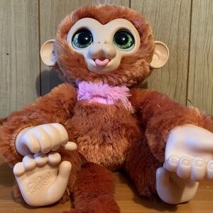 FurReal friends Cuddles my giggly Monkey interactive